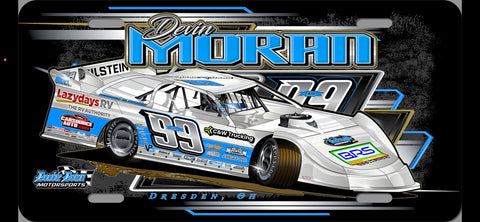 2024 license plate – Devin Moran Racing