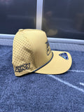 Tan 99 Hat with side embroidery