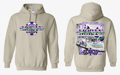 Tan “cards” hoodie