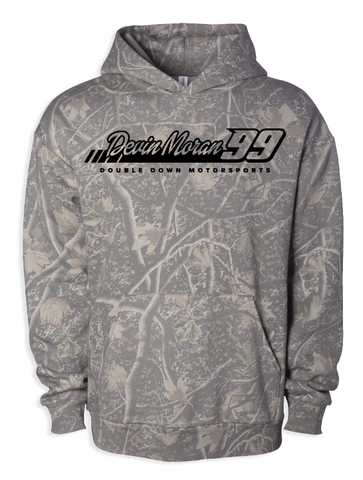 Embroidered Camo Hoodie