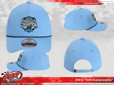 2025 Champion Snapback (baby blue)