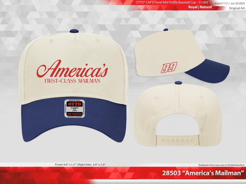 Off white/ Blue SnapBack