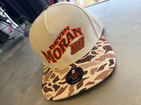 Duck camo/ orange SnapBack