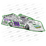 “World 100” 2025 Car Decal